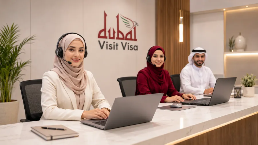 Our visa support team