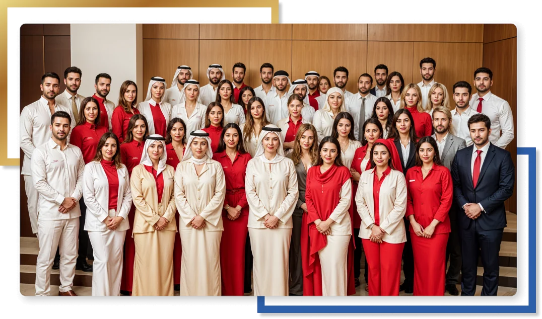 The Dubai Visit Visa partner support team