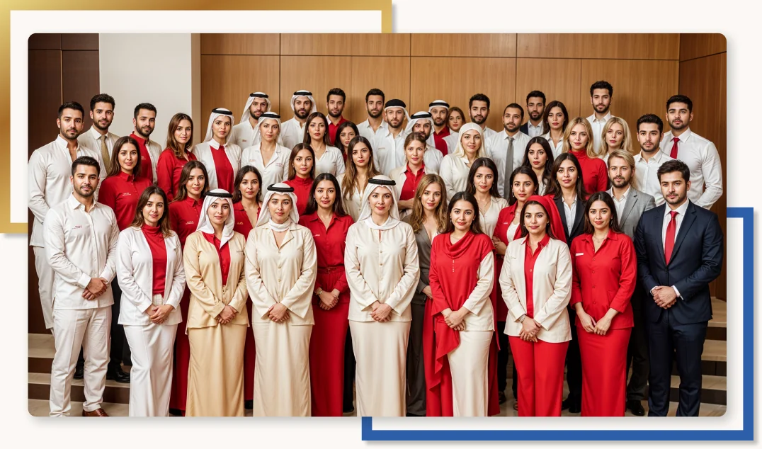 The Dubai Visit Visa partner support team